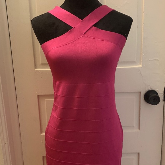 Express Dresses & Skirts - Express  Hot Pink Dress